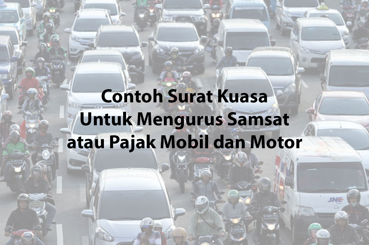 Detail Contoh Surat Kuasa Mobil Nomer 32