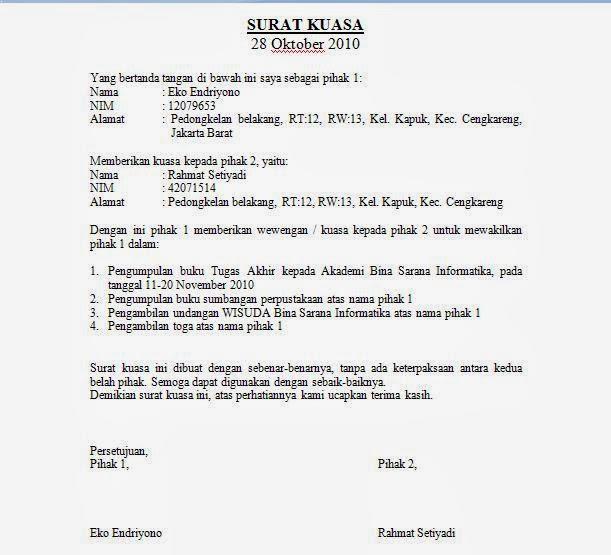 Detail Contoh Surat Kuasa Orang Tua Nomer 11