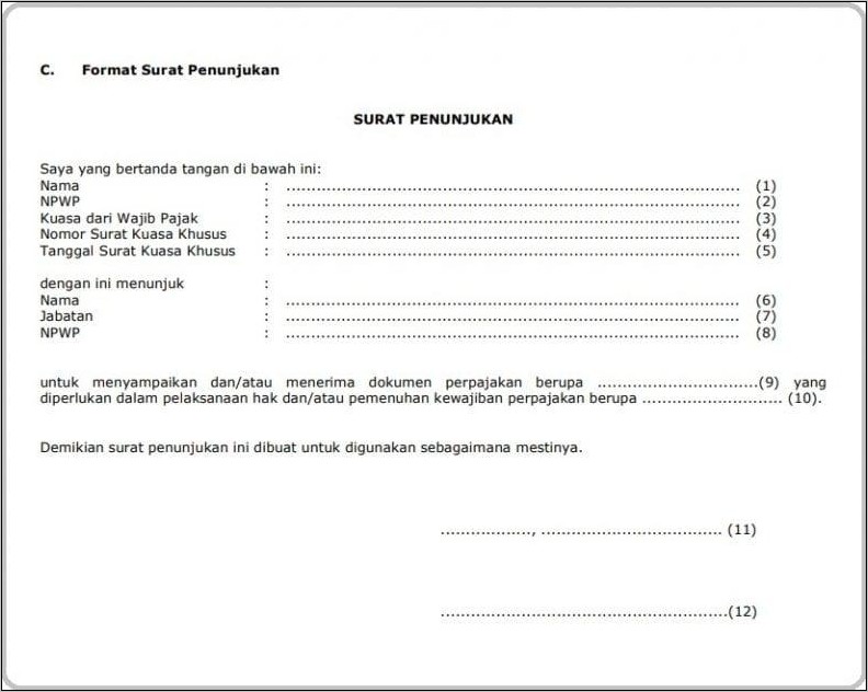 Detail Contoh Surat Kuasa Pengalihan Pekerjaan Nomer 29