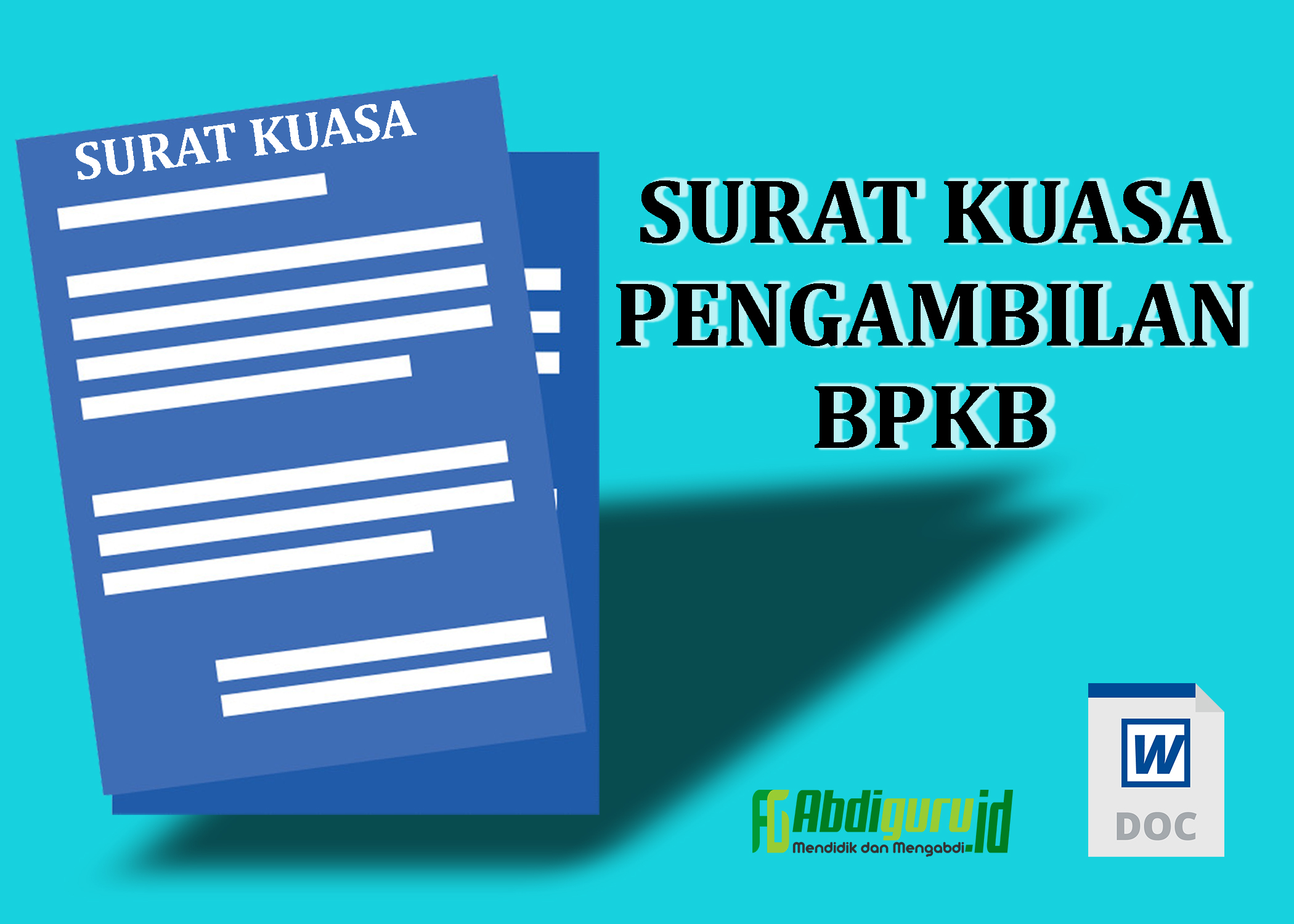 Detail Contoh Surat Kuasa Pengambilan Bpkb Di Leasing Nomer 53