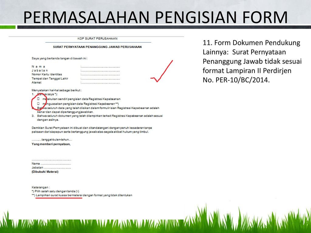 Detail Contoh Surat Kuasa Registrasi Kepabeanan Nomer 5