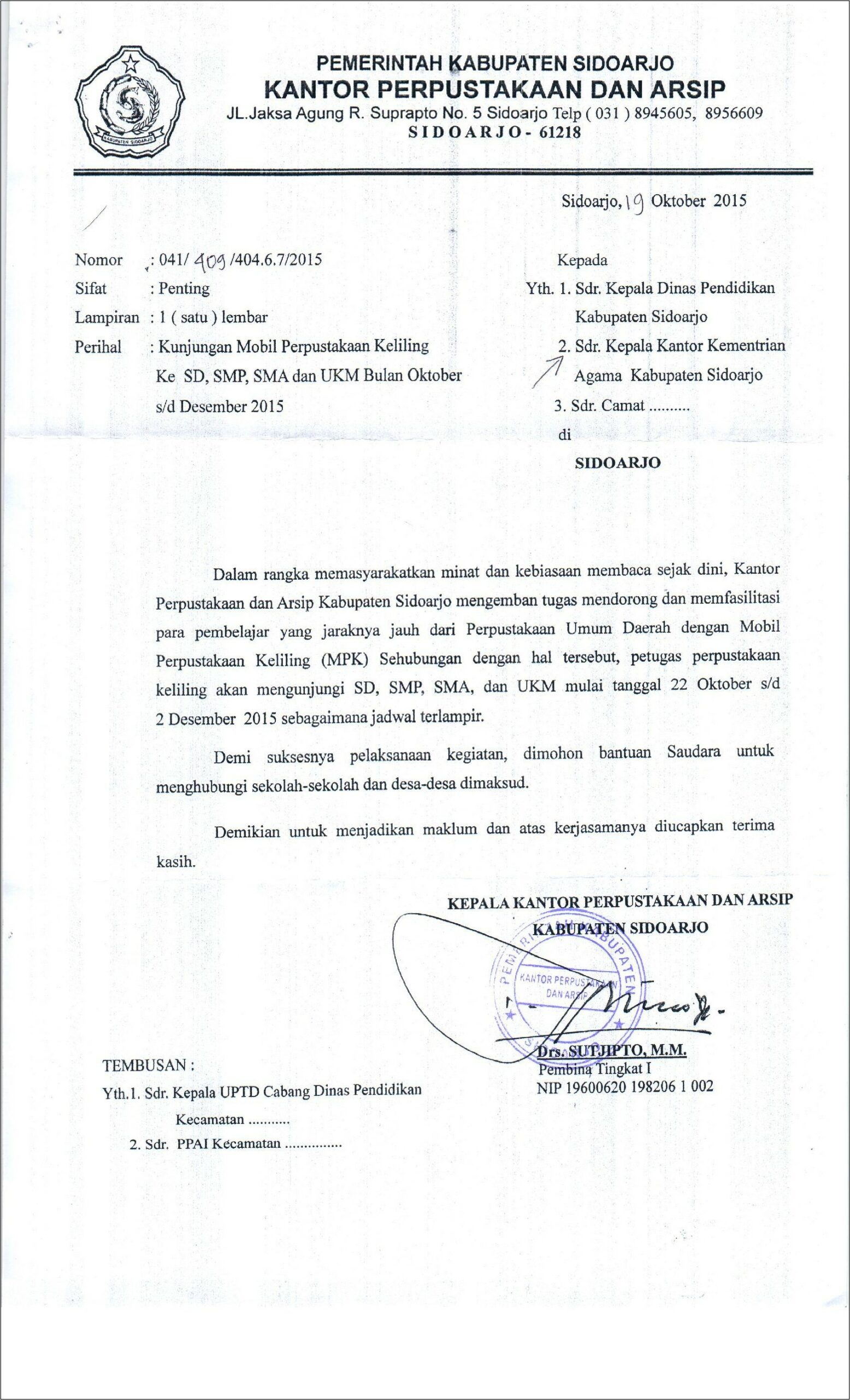 Detail Contoh Surat Kunjungan Sekolah Nomer 51