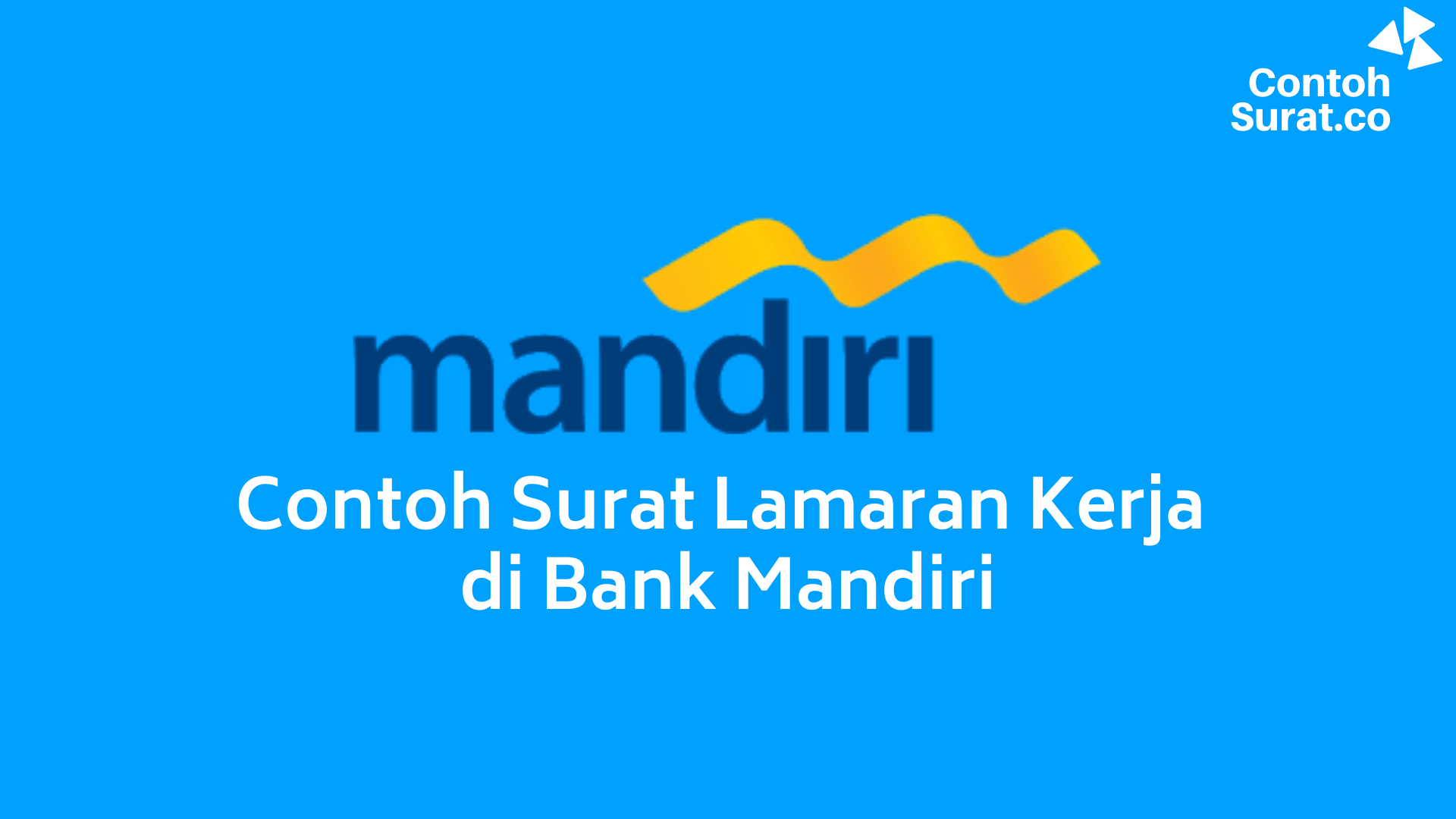 Detail Contoh Surat Lamaran Bank Mandiri Nomer 36