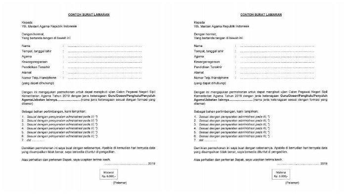 Detail Contoh Surat Lamaran Cpns Kemendikbud 2018 Nomer 8