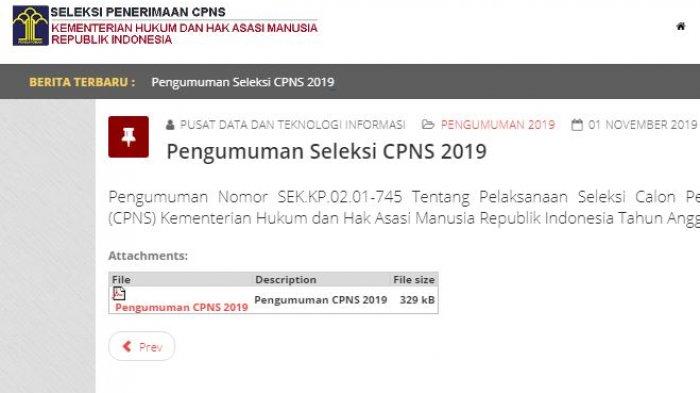 Detail Contoh Surat Lamaran Cpns Kemenkumham Nomer 40