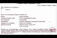 Detail Contoh Surat Lamaran Cpns Tangerang Selatan Nomer 42