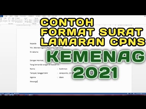 Detail Contoh Surat Lamaran Cpns Tulis Tangan Nomer 26