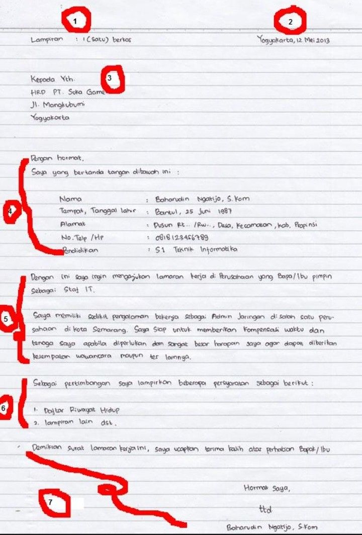 Detail Contoh Surat Lamaran Di Toko Nomer 21