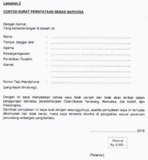 Detail Contoh Surat Lamaran Kemenag Nomer 26