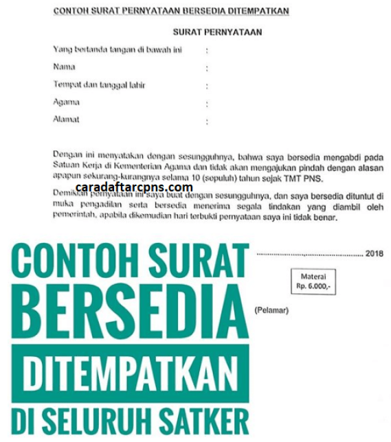 Detail Contoh Surat Lamaran Kemenag Cpns 2018 Nomer 40