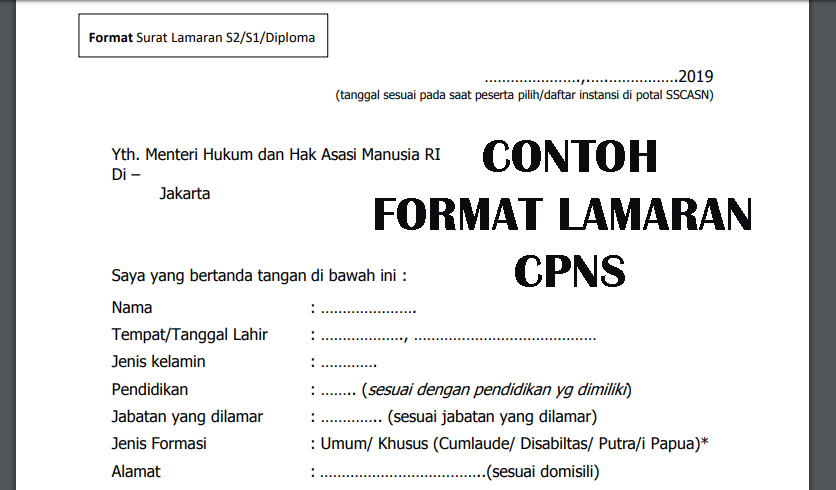 Detail Contoh Surat Lamaran Kemenristekdikti 2018 Nomer 44