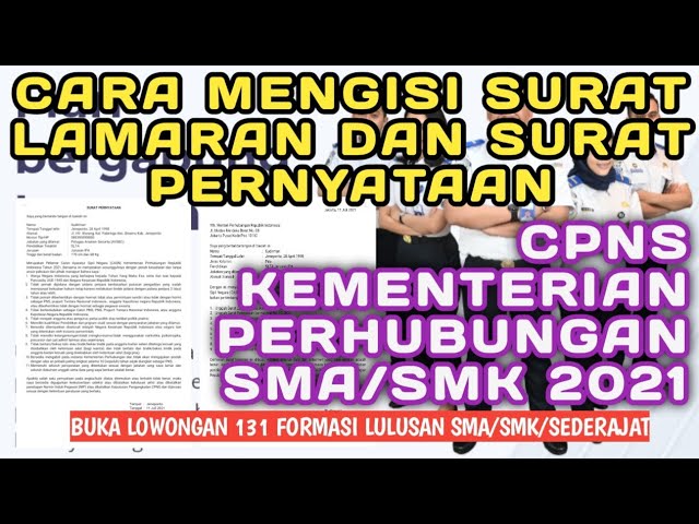 Detail Contoh Surat Lamaran Kementerian Perhubungan Nomer 41