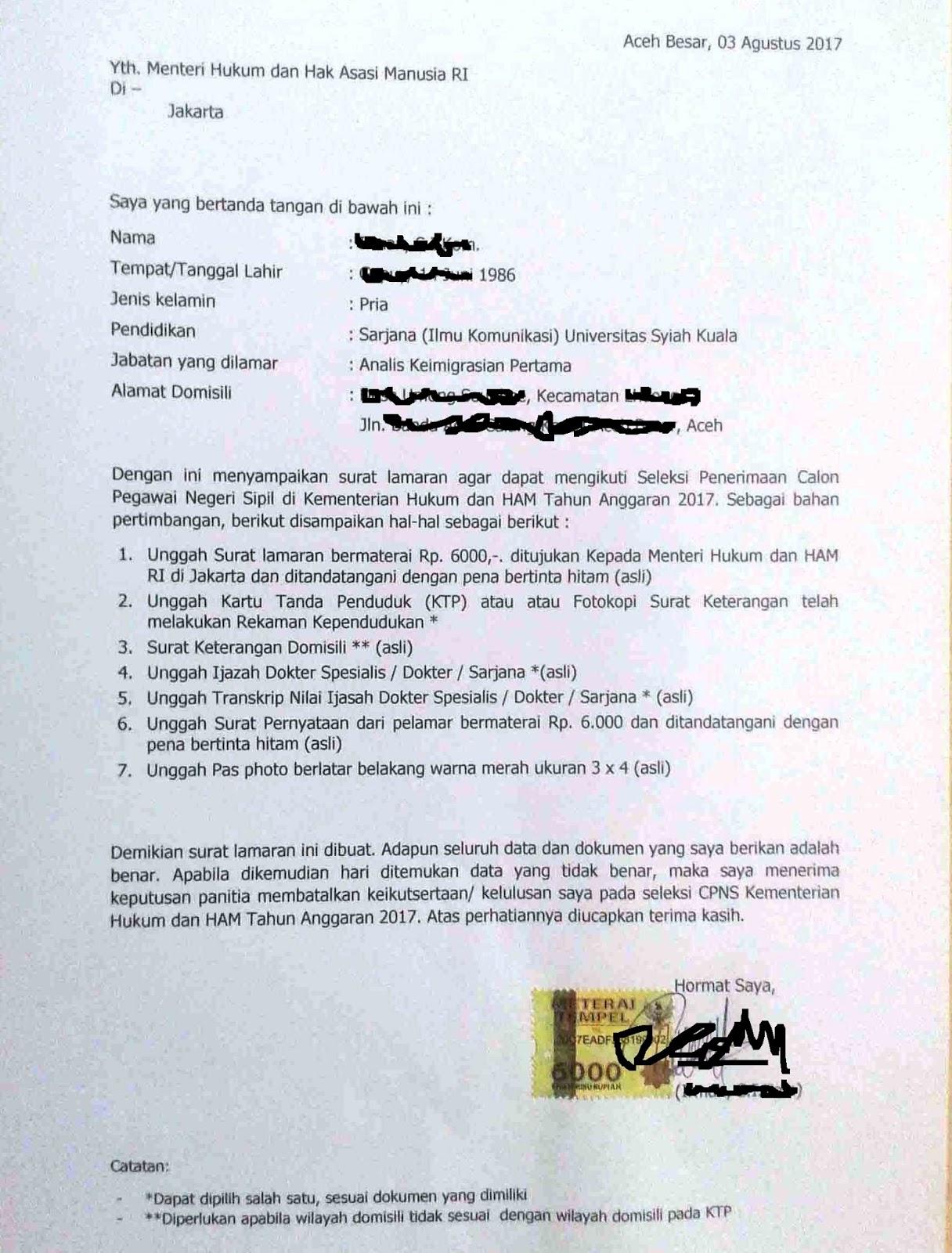 Detail Contoh Surat Lamaran Kementerian Pertanian Nomer 51