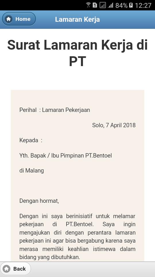 Detail Contoh Surat Lamaran Kerja Bahasa Sunda Nomer 12