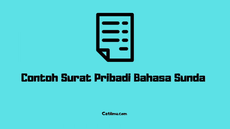 Detail Contoh Surat Lamaran Kerja Bahasa Sunda Nomer 38