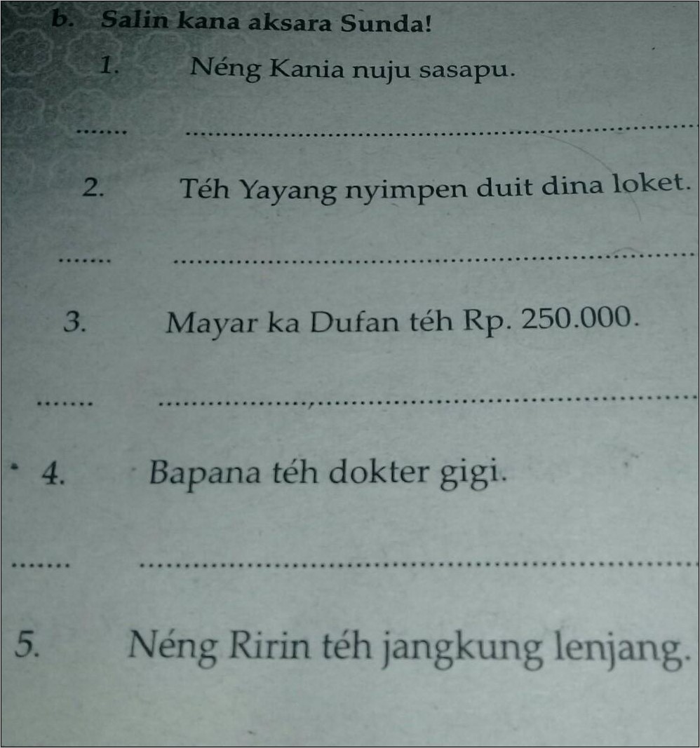 Detail Contoh Surat Lamaran Kerja Bahasa Sunda Nomer 50