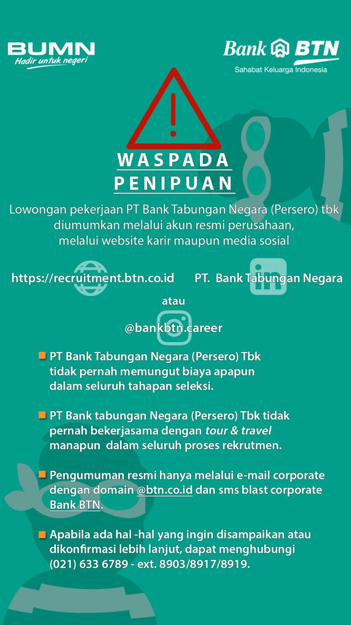 Detail Contoh Surat Lamaran Kerja Bank Btn Nomer 42