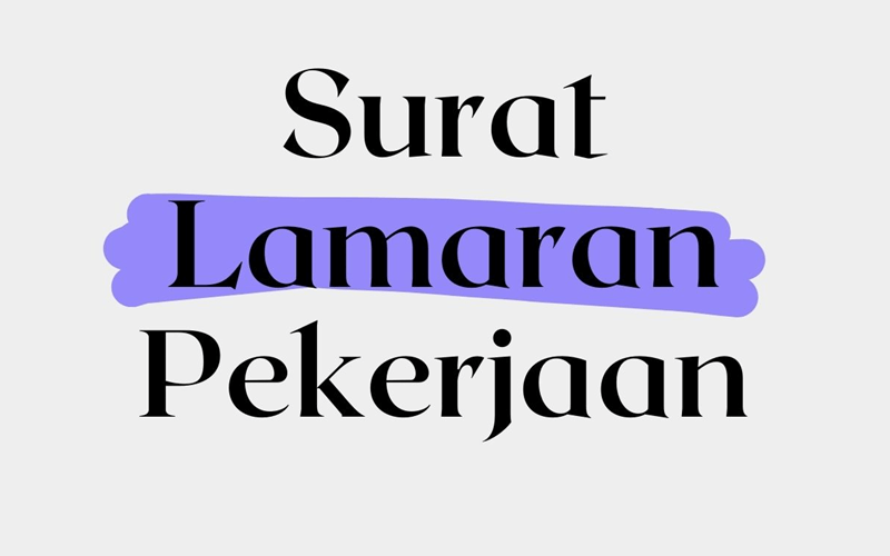 Detail Contoh Surat Lamaran Kerja Berdasarkan Lowongan Nomer 38