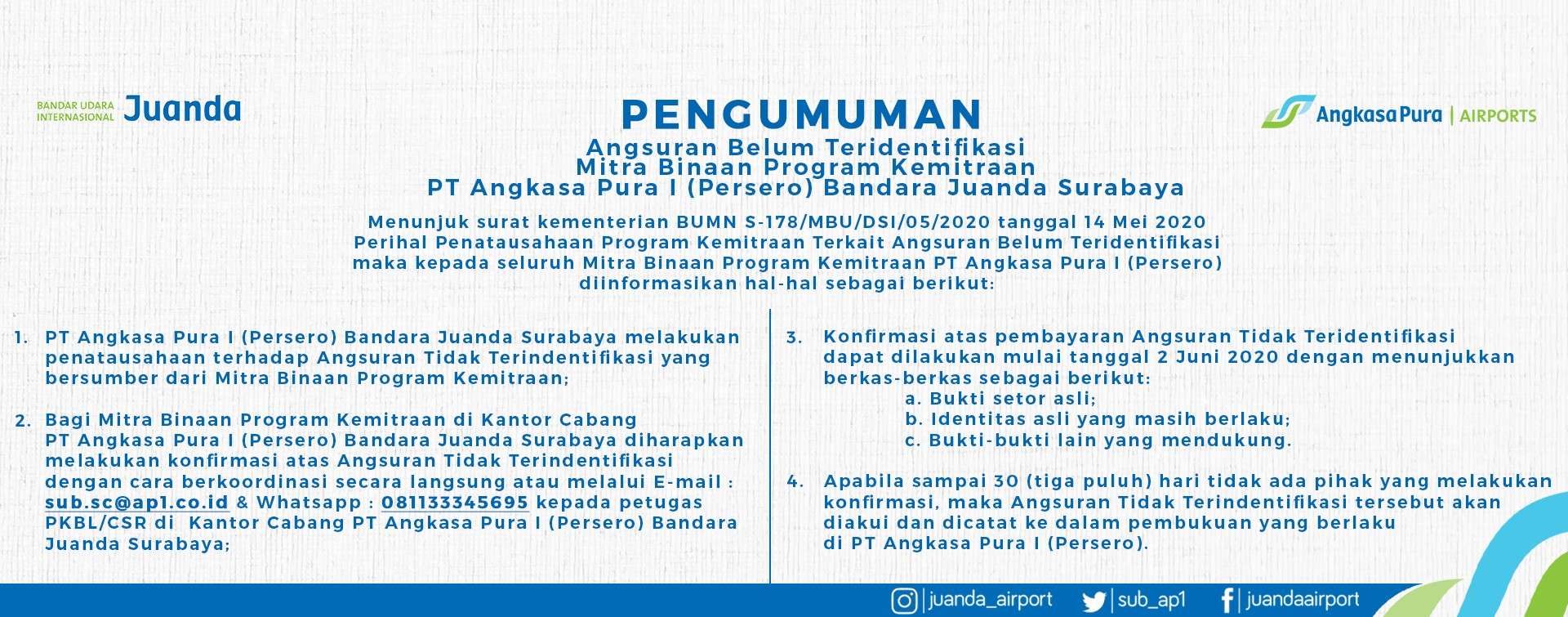 Detail Contoh Surat Lamaran Kerja Di Bandara Juanda Surabaya Nomer 50