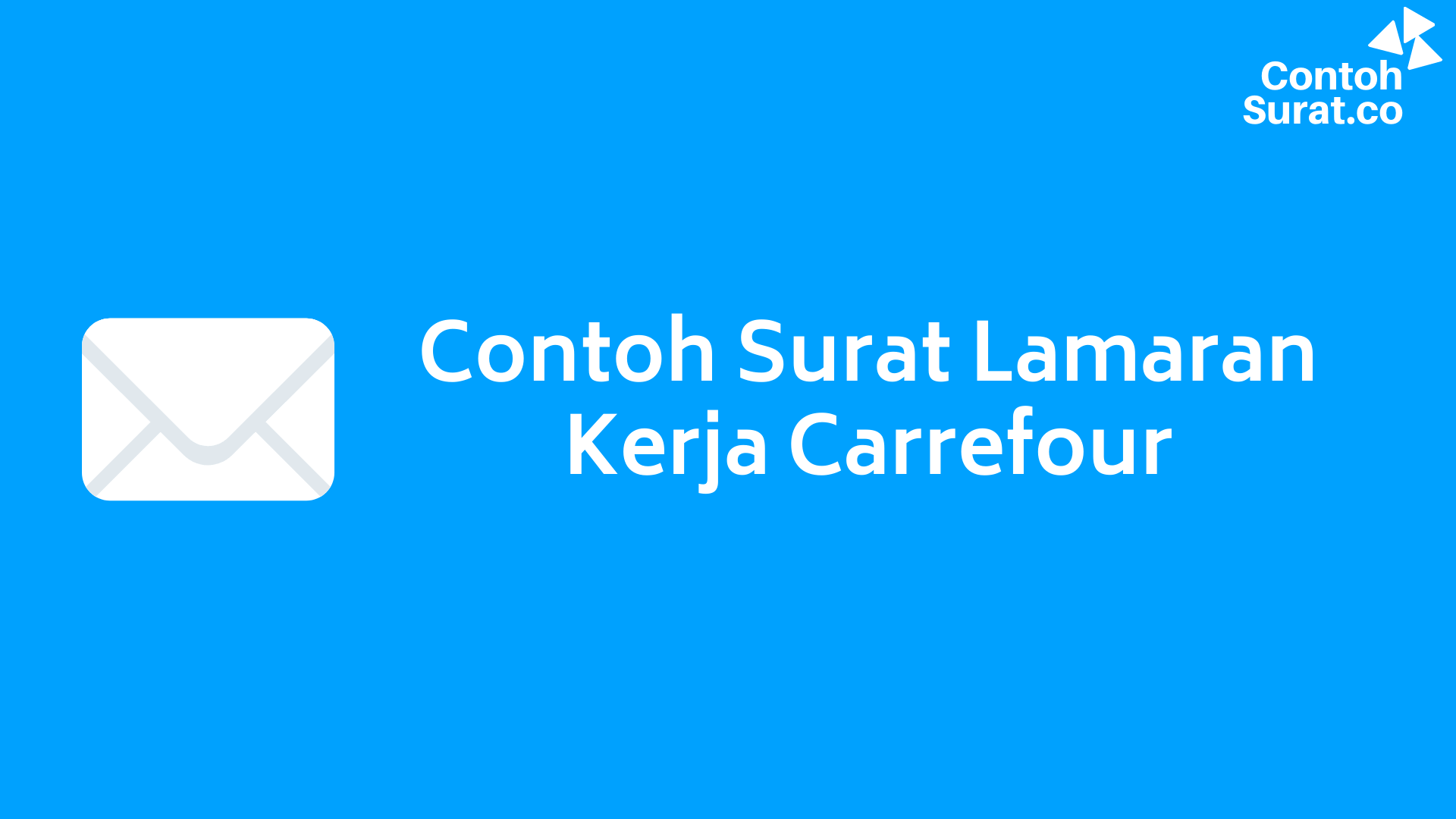 Detail Contoh Surat Lamaran Kerja Di Carrefour Nomer 13