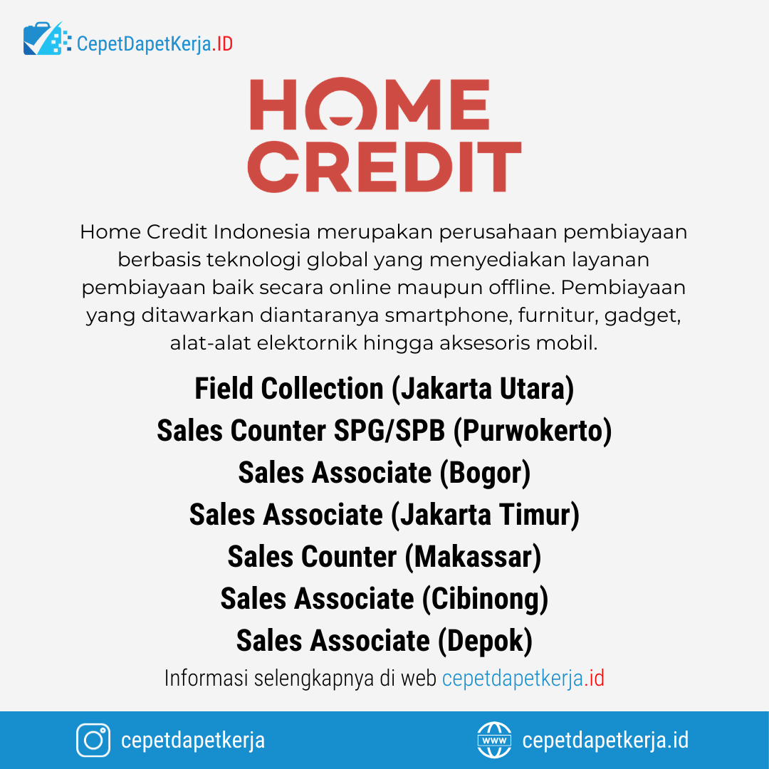 Detail Contoh Surat Lamaran Kerja Di Home Credit Nomer 37