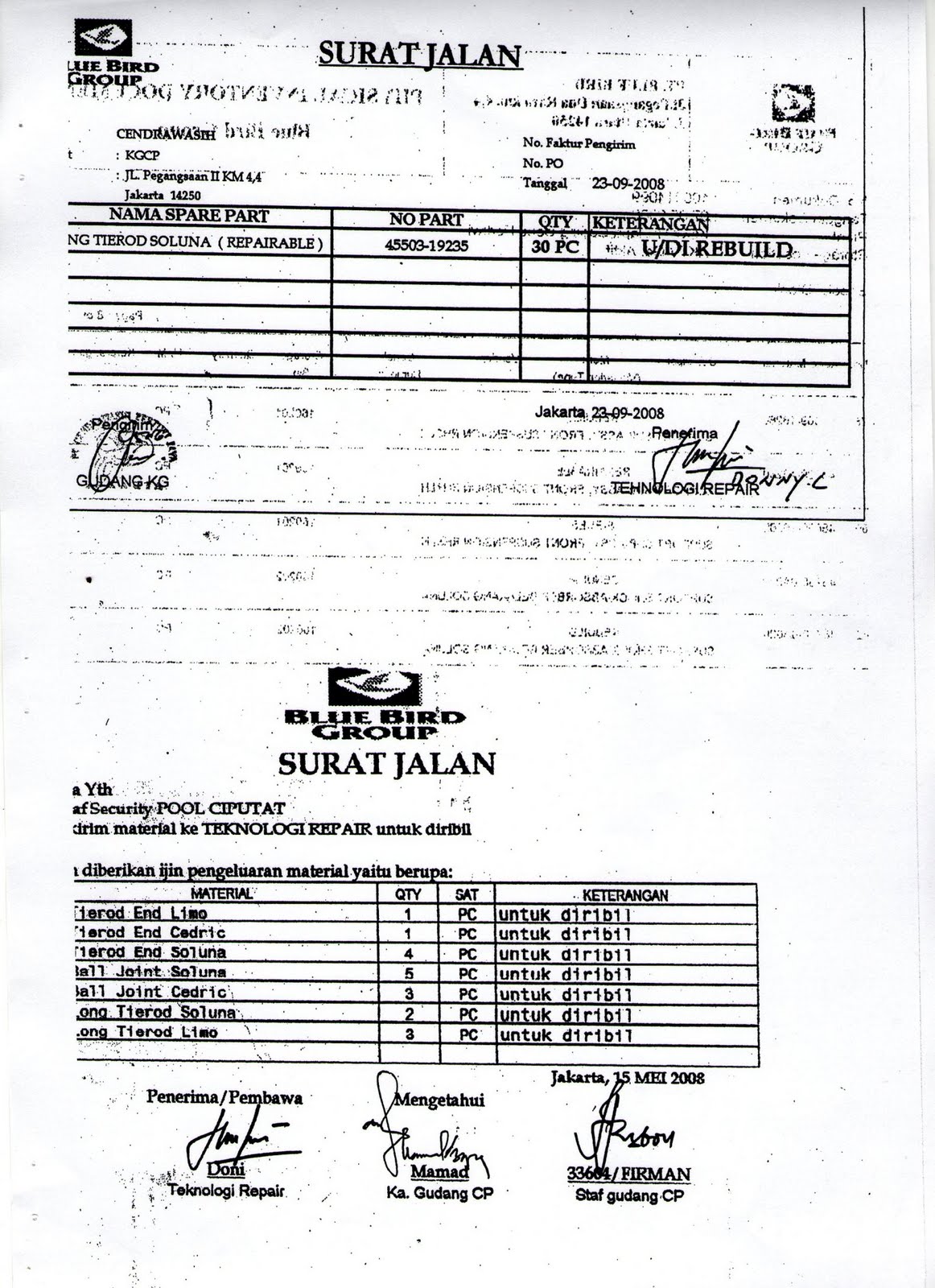 Detail Contoh Surat Lamaran Kerja Di Po Bus Nomer 55