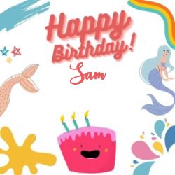 Detail Happy Birthday Sam Nomer 6