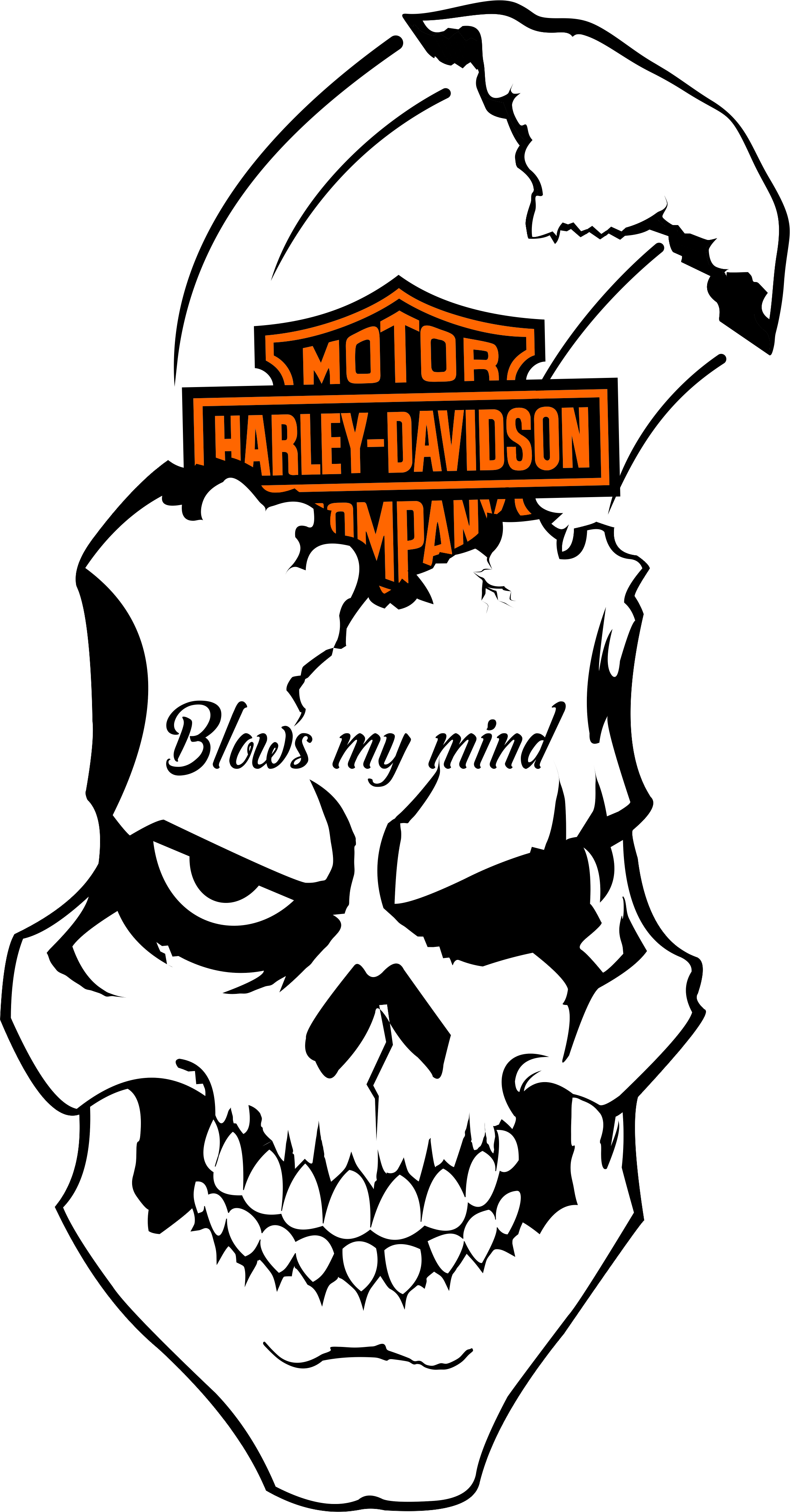 Detail Malvorlage Harley Davidson Nomer 8