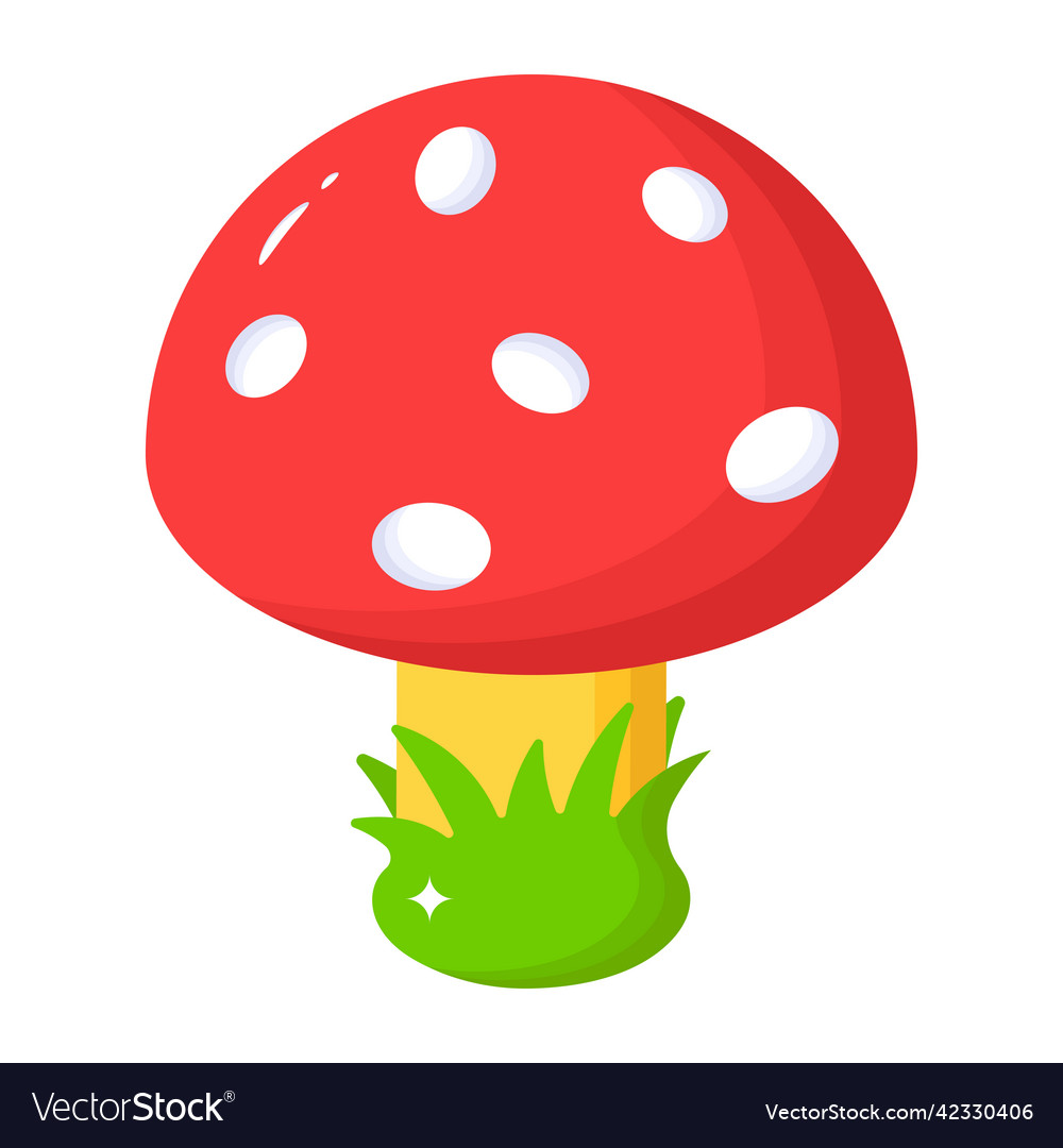 Detail Mushroom Vector Png Nomer 13