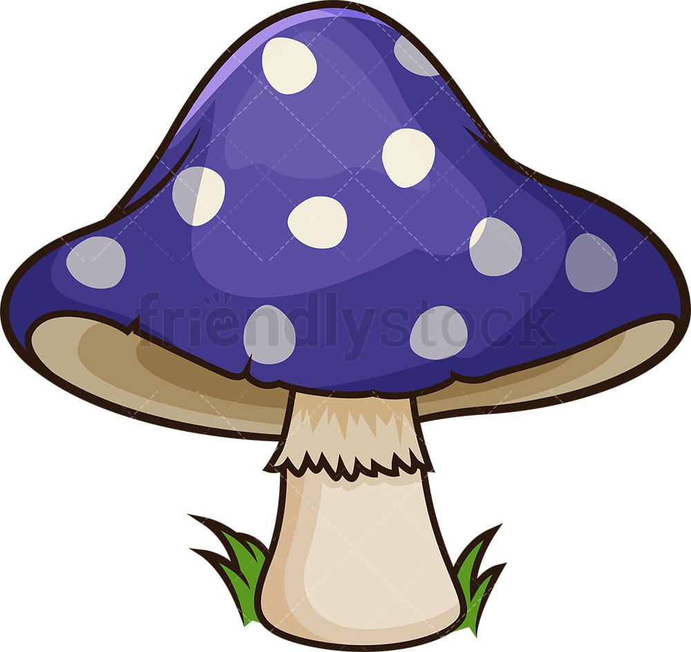 Detail Mushroom Vector Png Nomer 14