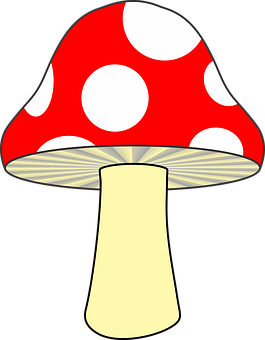 Detail Mushroom Vector Png Nomer 2