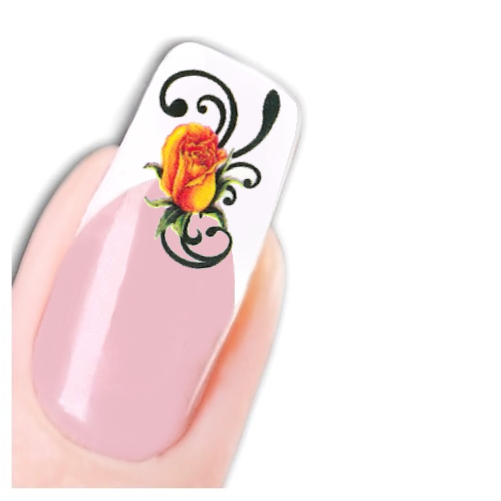 Detail Nailart Blumenmuster Nomer 3