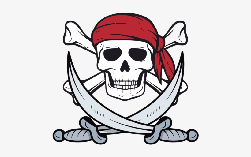 Detail Pirate Skull Nomer 10