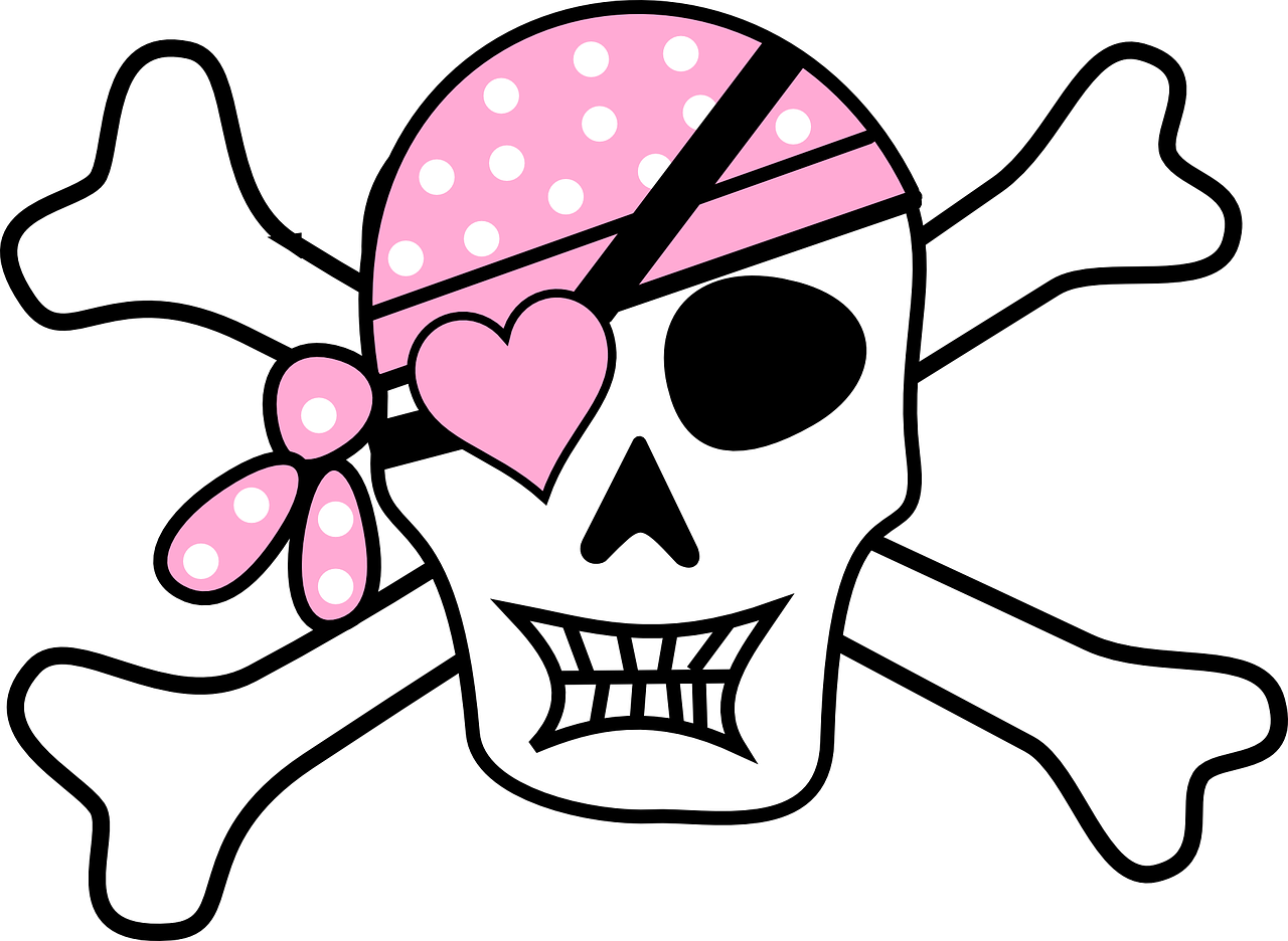 Detail Pirate Skull Nomer 11