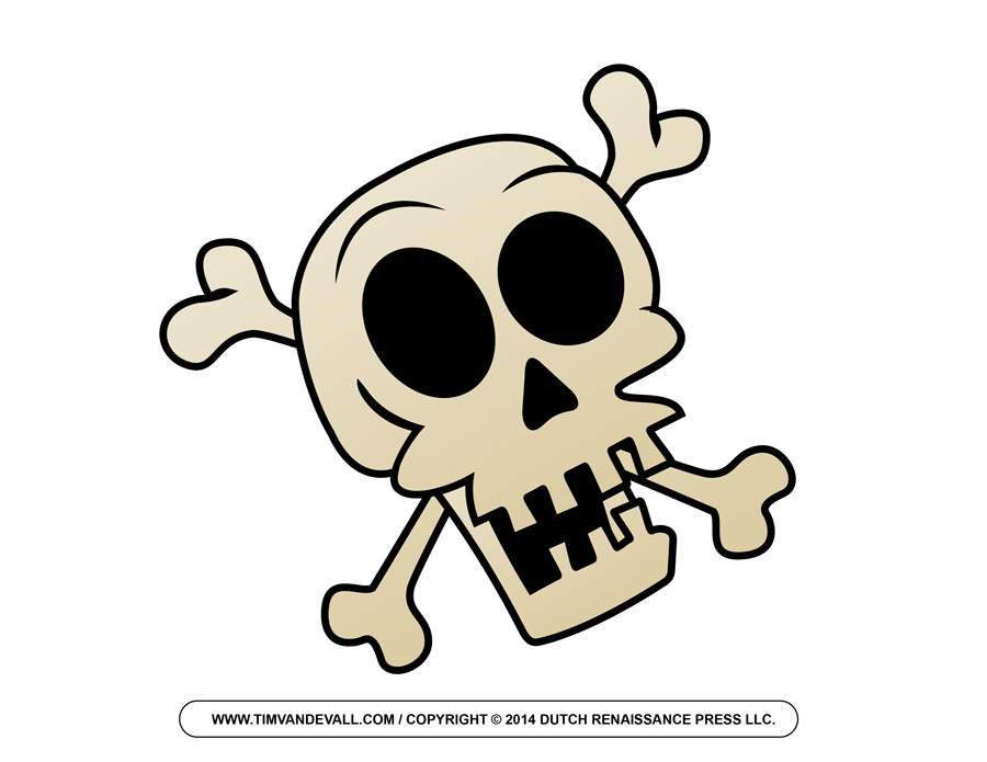 Detail Pirate Skull Nomer 15