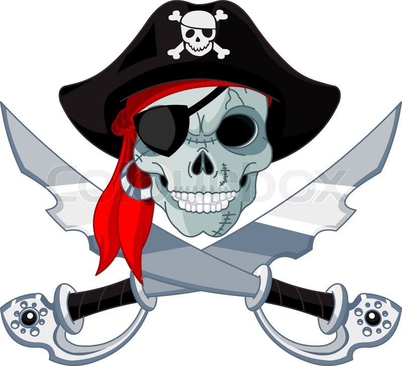 Detail Pirate Skull Nomer 6