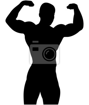 Detail Schwarzer Bodybuilder Nomer 3