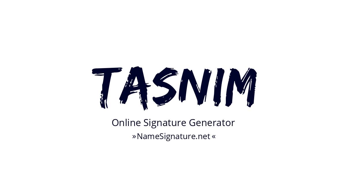 Detail Tasnim Name Nomer 24