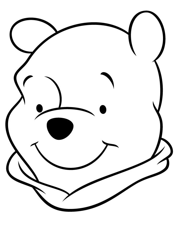 Detail Winnie The Pooh Outline Nomer 2