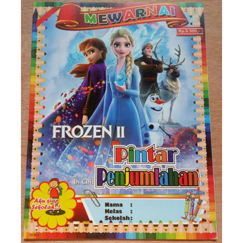 Detail Gambar Mewarnai Anak Frozen Nomer 27