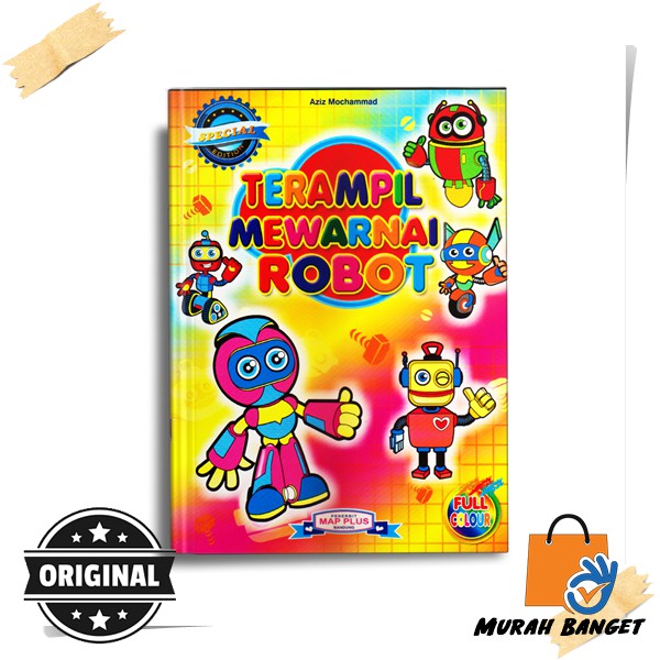 Detail Gambar Mewarnai Anak Robot Nomer 40