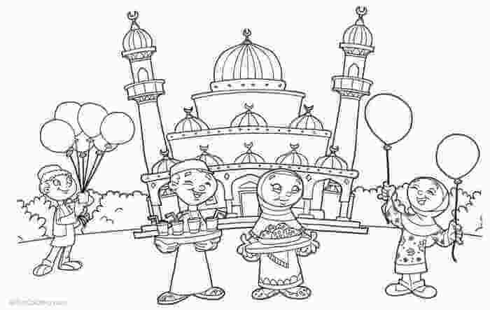 Detail Gambar Mewarnai Anak Tk Islami Nomer 47