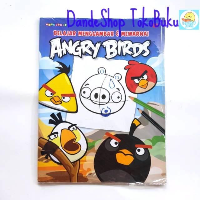 Detail Gambar Mewarnai Angry Birds Nomer 26