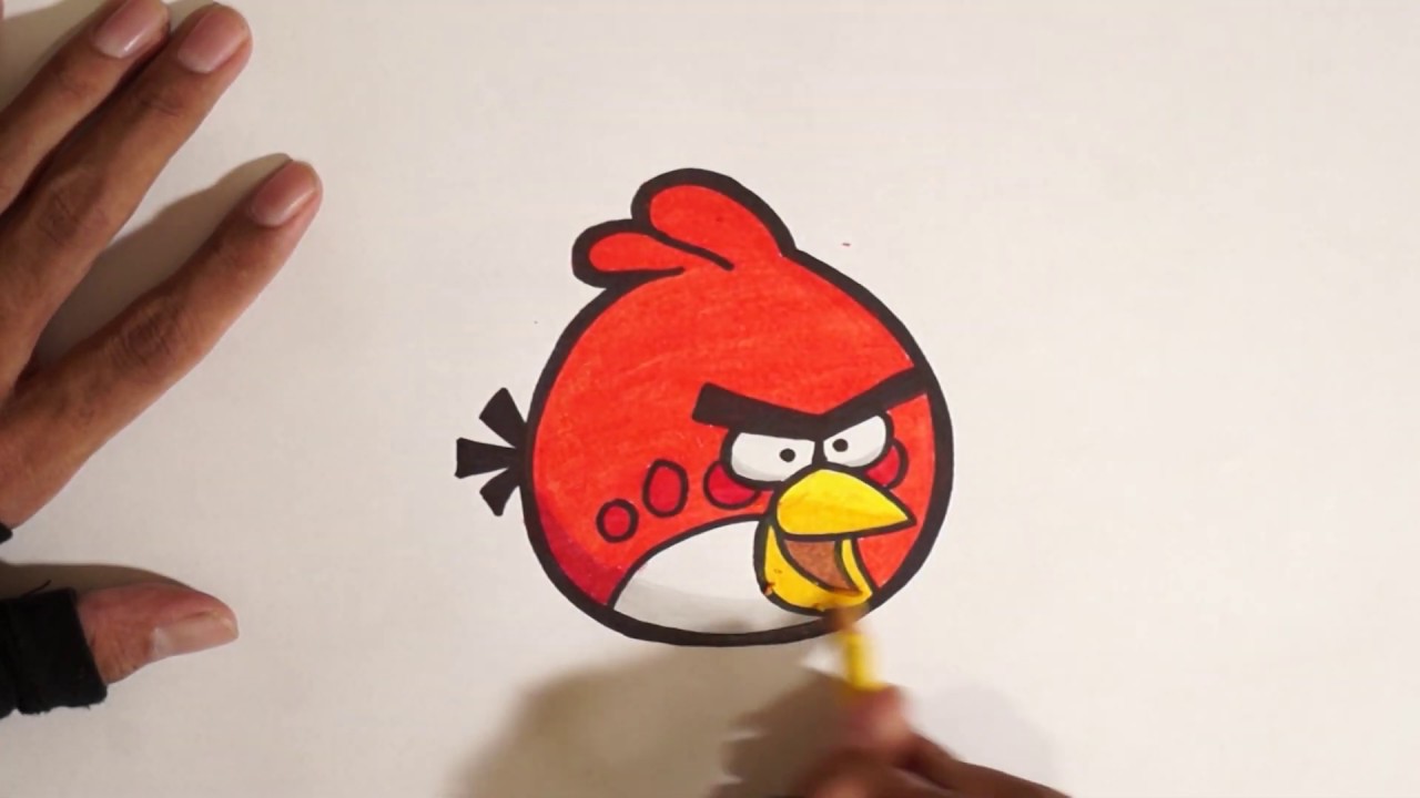 Detail Gambar Mewarnai Angry Birds Nomer 43