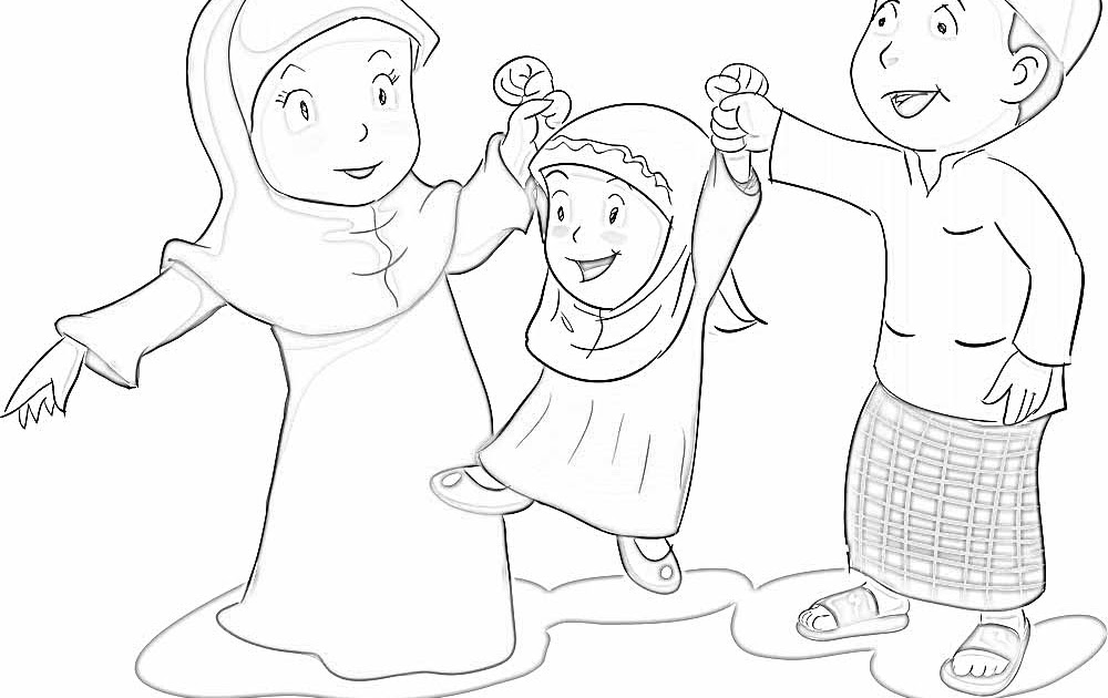 Detail Gambar Mewarnai Ayah Ibu Dan Anak Nomer 2