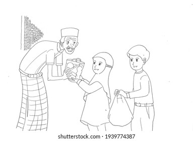 Detail Gambar Mewarnai Ayah Ibu Dan Anak Nomer 44