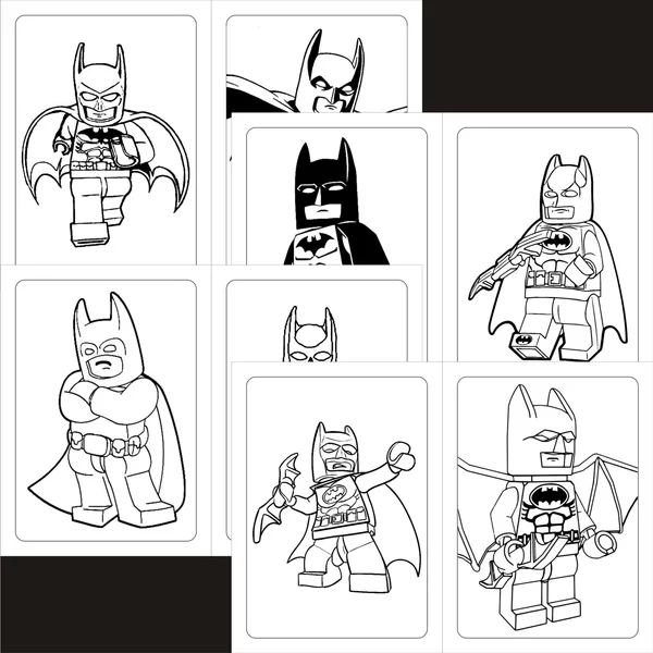 Detail Gambar Mewarnai Batman Nomer 40