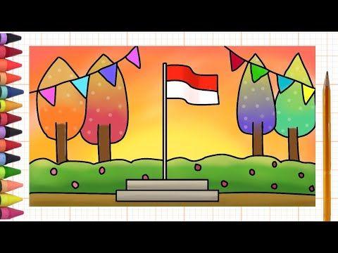 Detail Gambar Mewarnai Bendera Indonesia Nomer 18