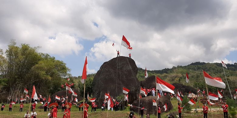 Detail Gambar Mewarnai Bendera Indonesia Orang Nomer 57