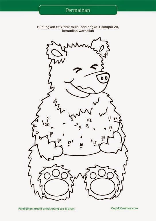Detail Gambar Mewarnai Beruang Nomer 57